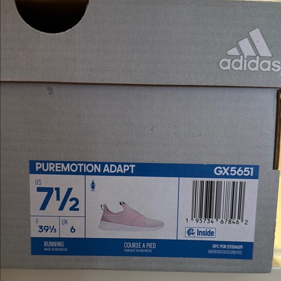 Adidas Puremotion Adapt Women’s Size 7.5 Running Slip-on Shoes GX5652 - Picture 2 of 11